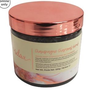 Manna Kadar Beauty Champagne Charcoal Scrub